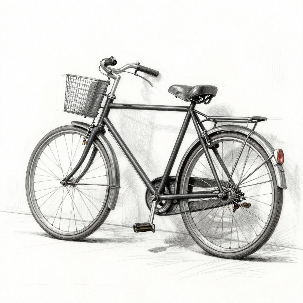 Drawing technique demonstration